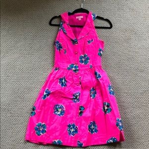 Lilly Pulitzer button down dress, 00